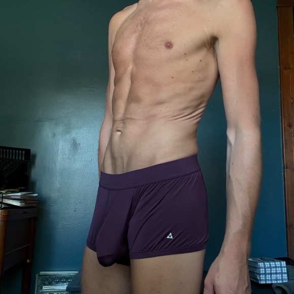 Men's Bodyaware Glow Uplift Boxer Brief in Lime or Plum - Size Small, NWT - Picture 8 of 8